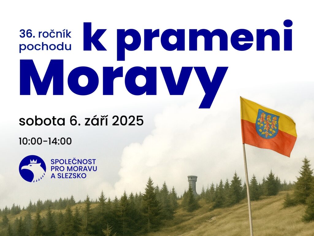 Zveme na Pochod k prameni Moravy / 6. září 2025